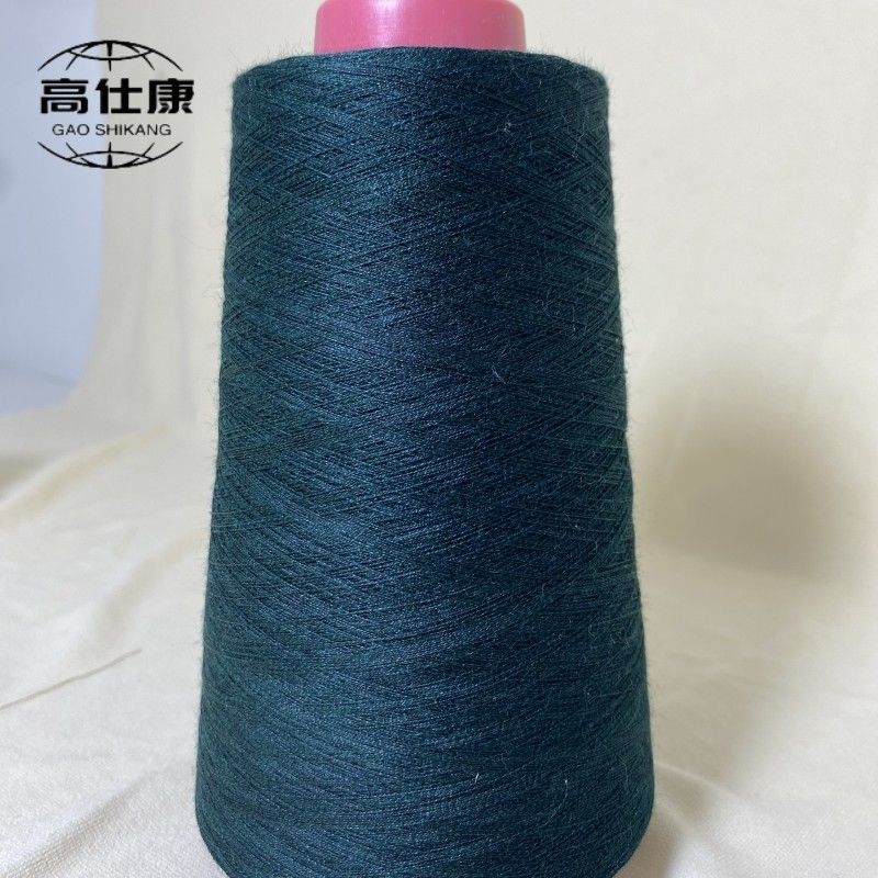 Fire Suit Flame Resistant Yarn 65% Modacrylic 35% Cotton Navy Blue Vortex Spinning