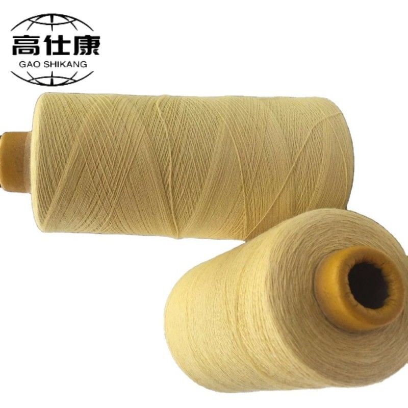 93 Meta Aramid Fibre 5 Para Aramid 2 Anti Static  For Forest Fire Prevention Control Ne50/2
